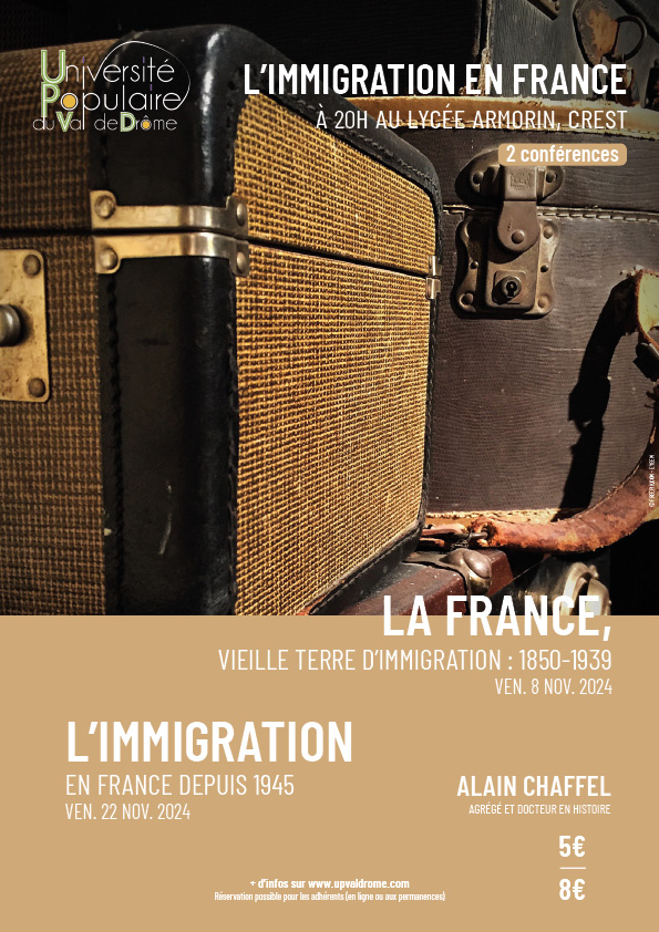 Conférences Chaffel immigration